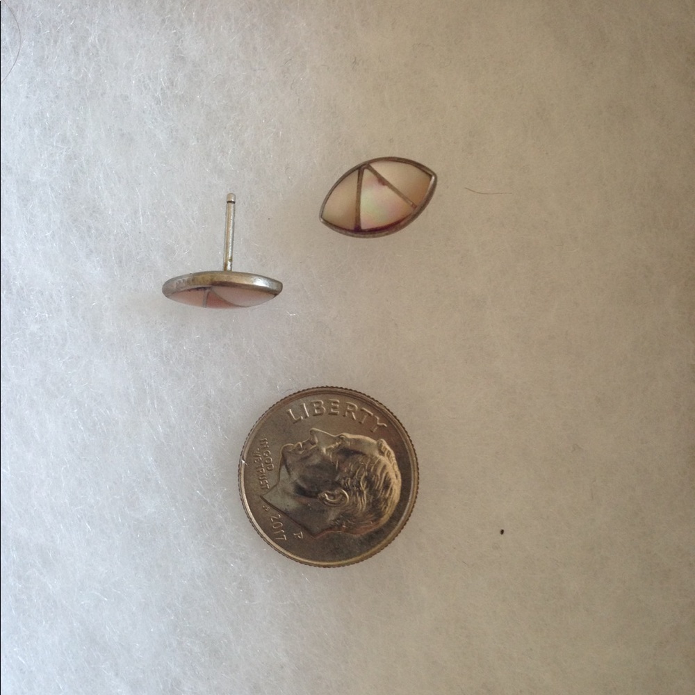 Pearlescent Stud Earrings